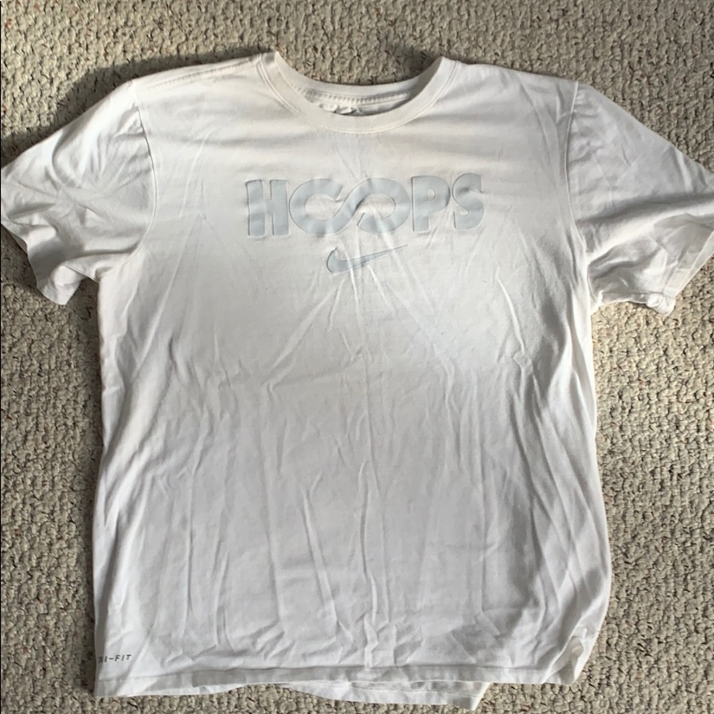 Nike White “Hoops” T-Shirt